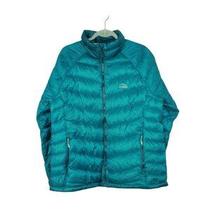 LL Bean Ultralight 850 Down Jacket Teal Size XL